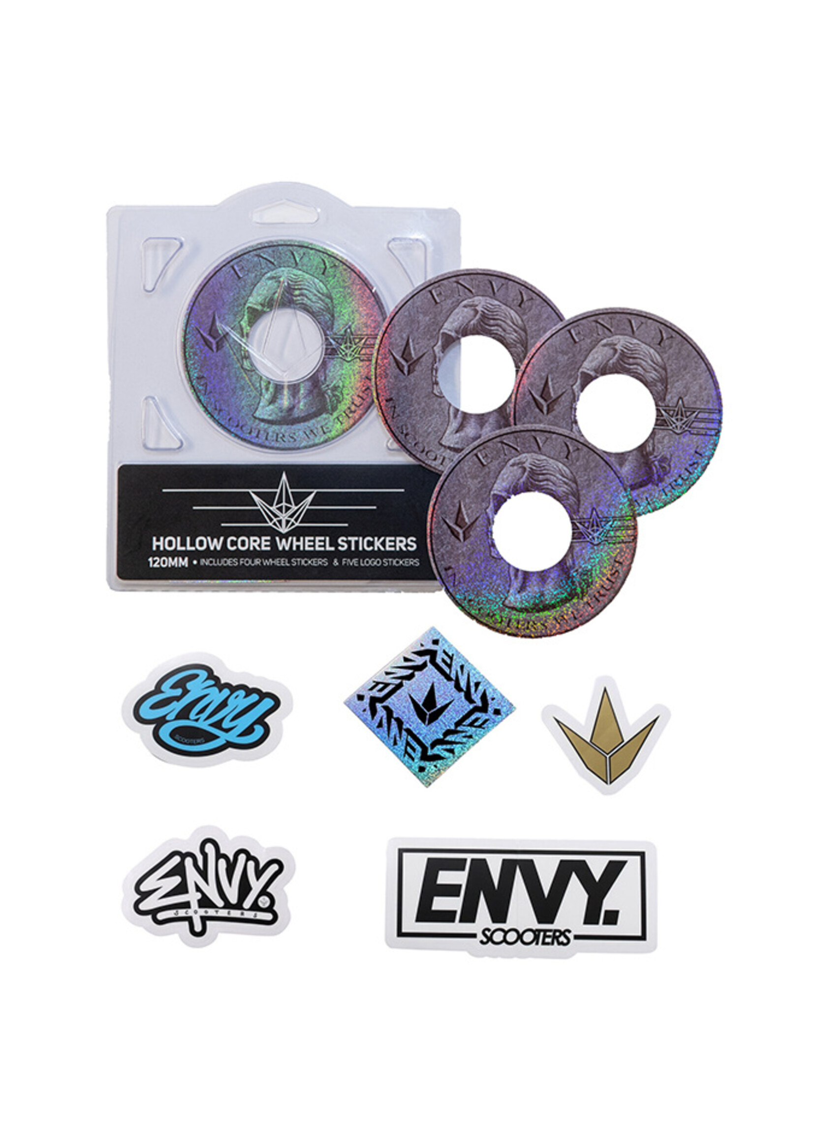 Envy ENVY Wheel Stickers 4pk 120mm