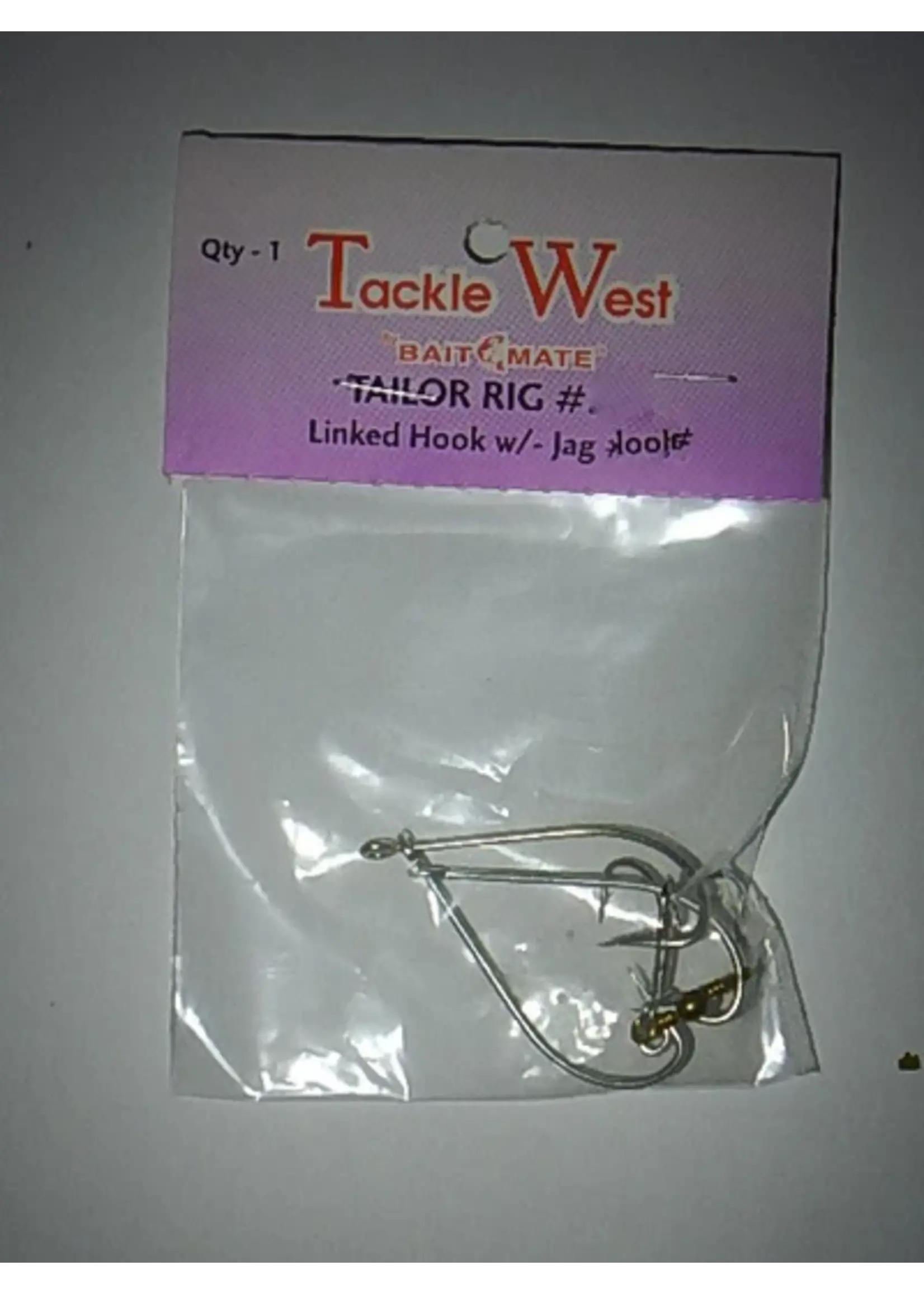 Tackle West TACKLE WEST Tailor Rig Linked Hooks