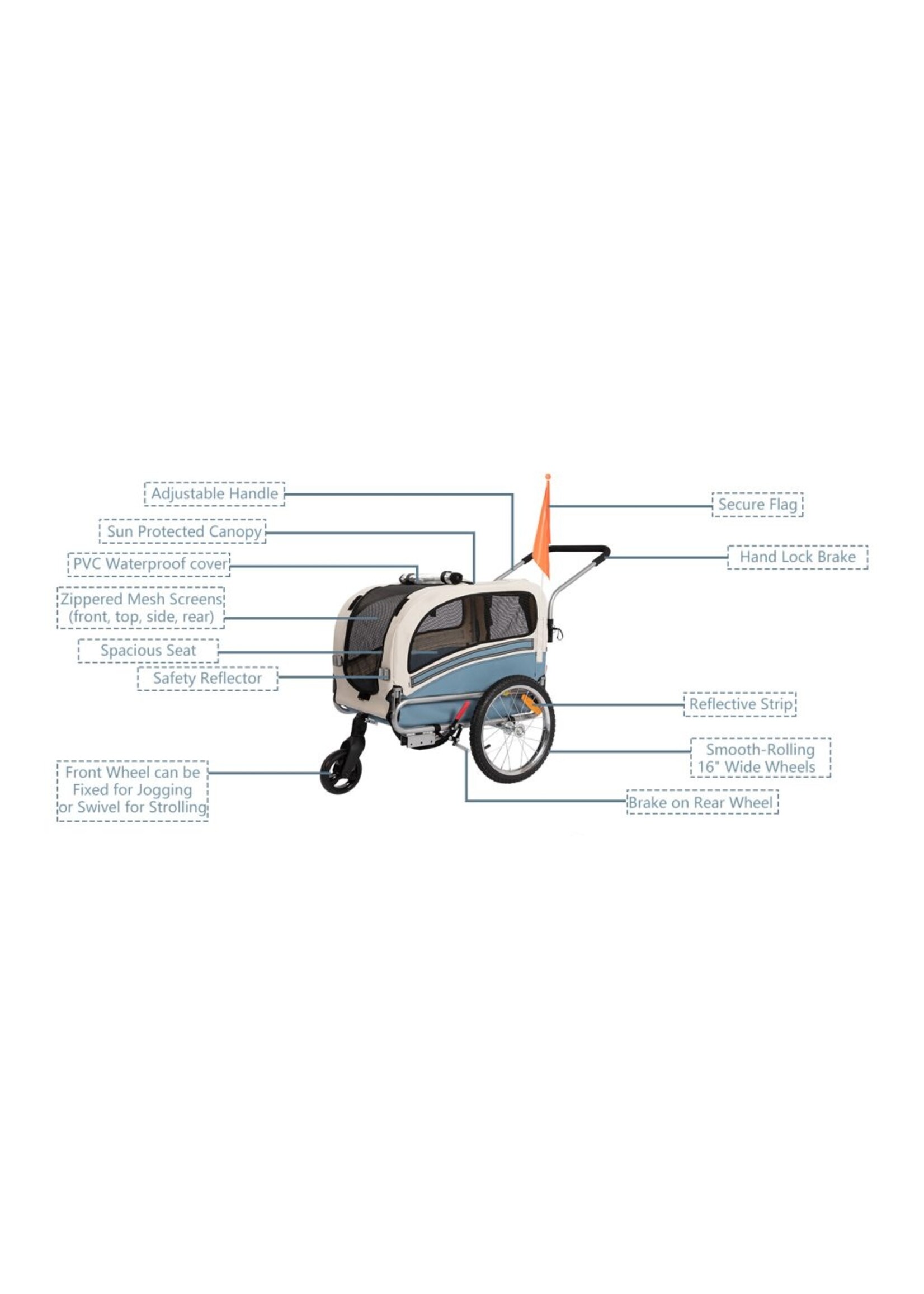 BPW BPW Pet Trailer/Jogger 3 in 1