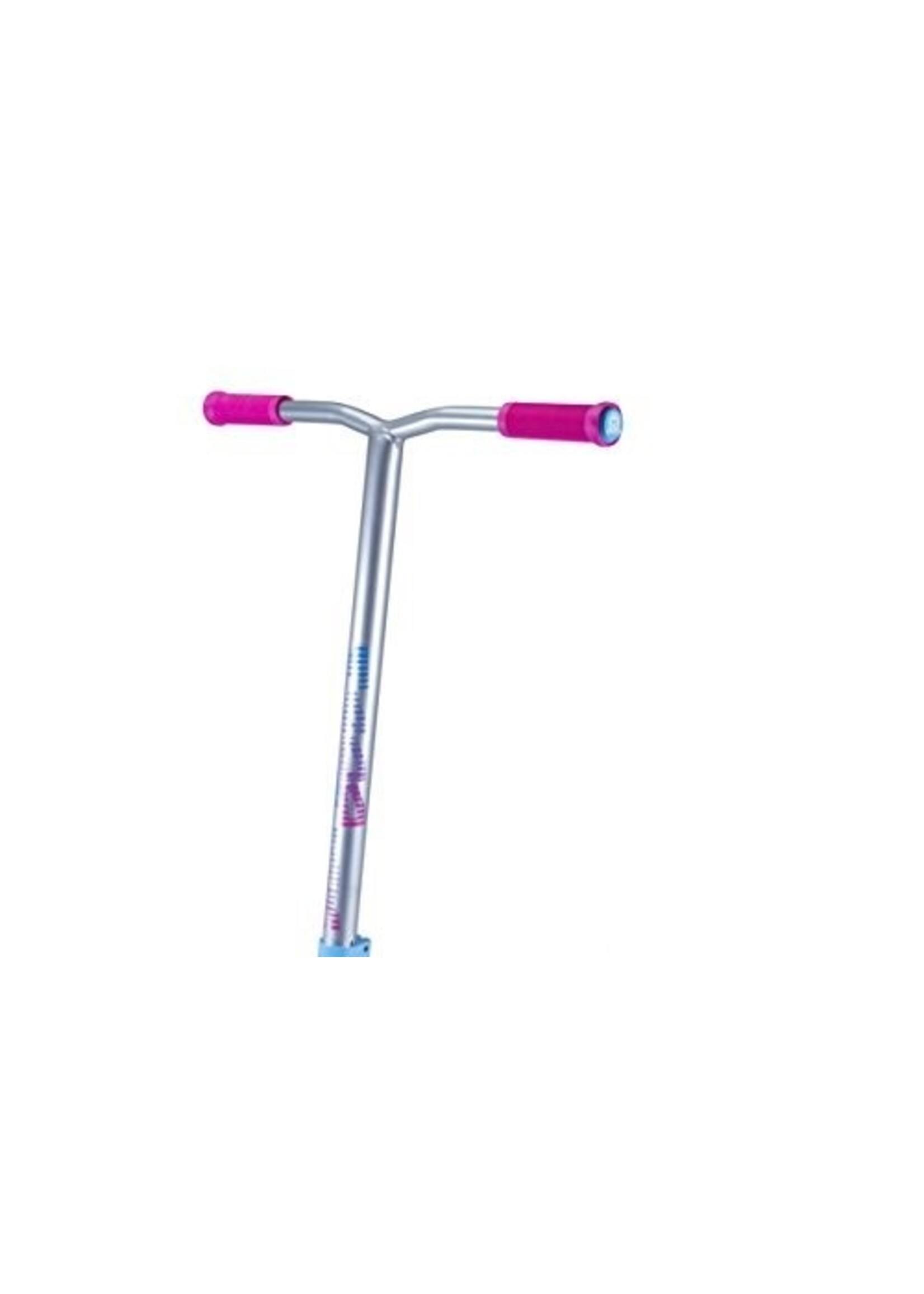 Madd Gear MADD GEAR Scooter Bars Silver/Pink Grips