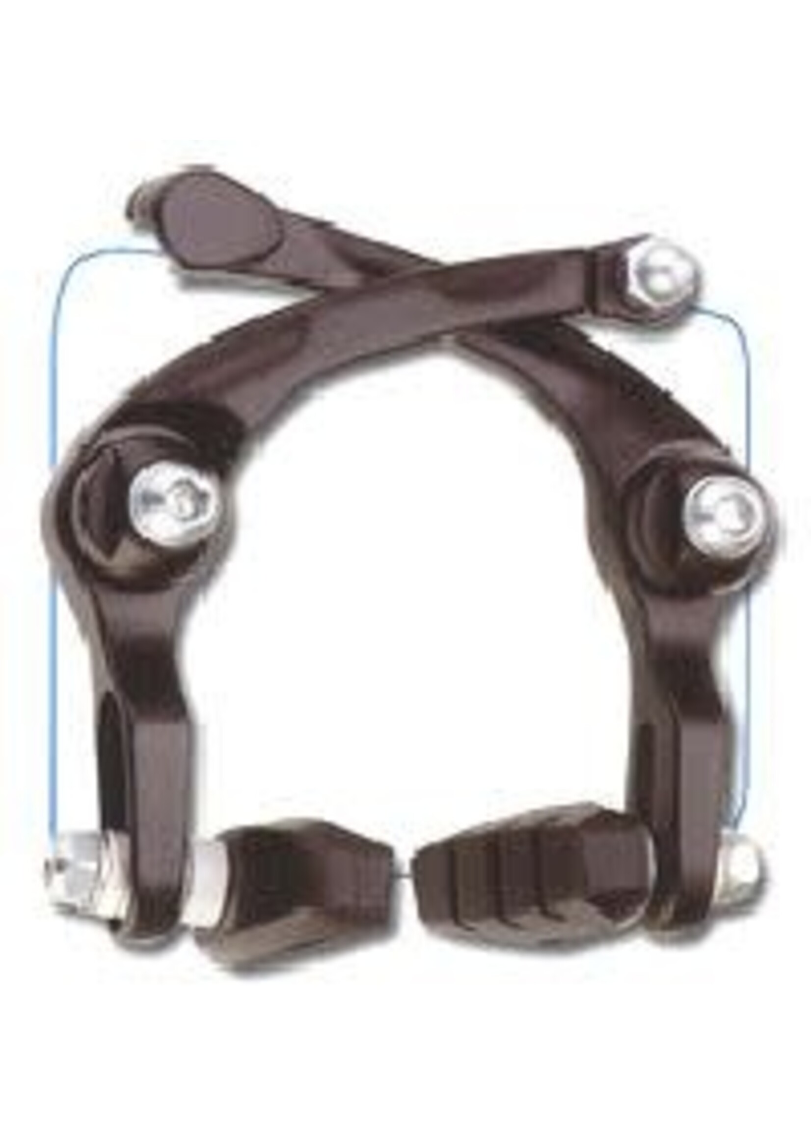 Bikelane BIKELANE Artek REAR U Brake, Alloy, 55mm Pad, BLACK (Rear Only)