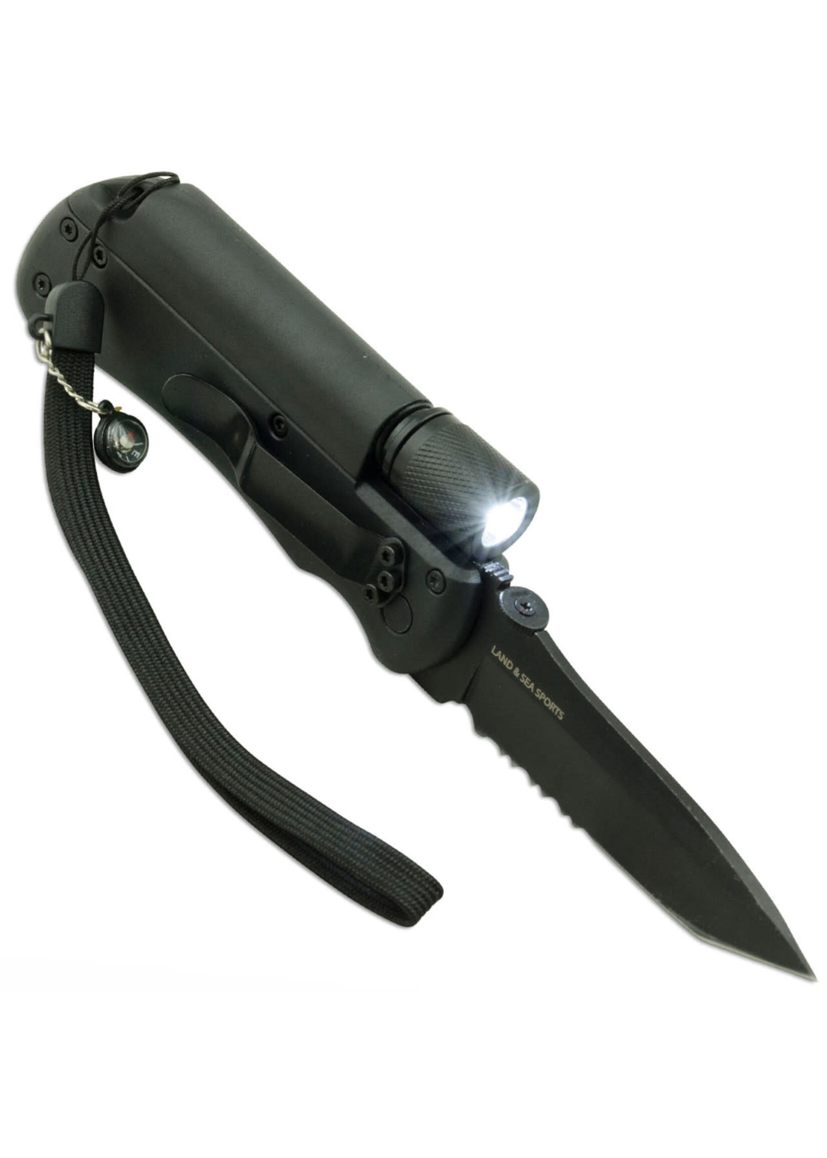 Land and Sea LAND & SEA Knife Spark Stone  & Torch
