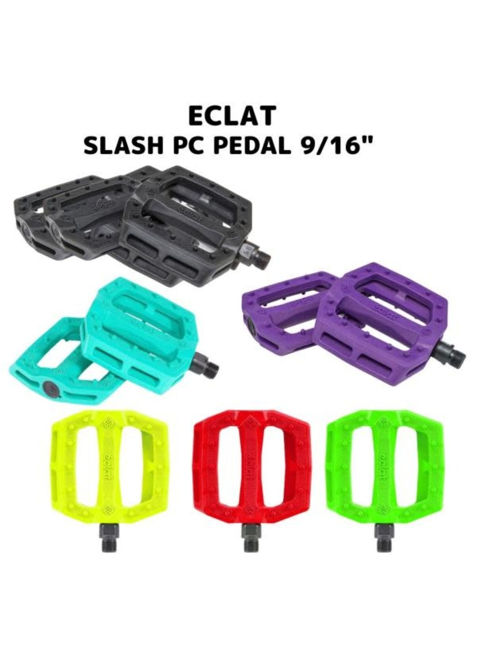 Eclat ECLAT Slash Nylon Pedals 9/16