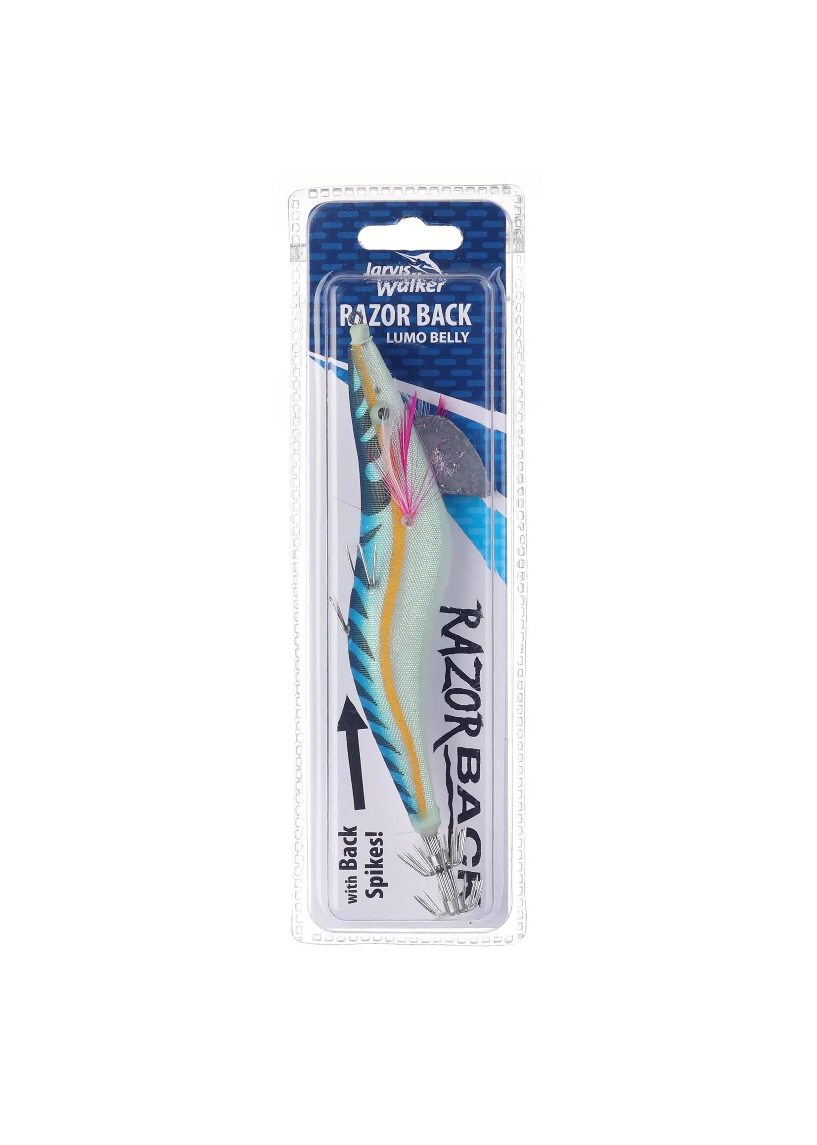 Jarvis Walker JARVIS WALKER Razorback Pearl Belly Squid Jig