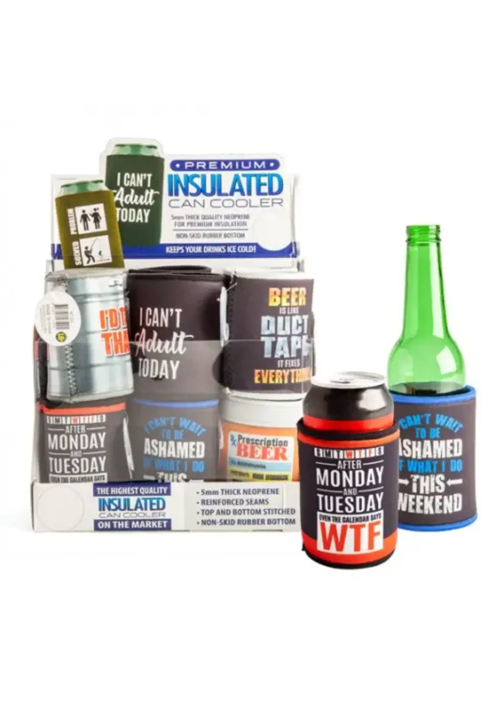MDI MDI Insulated Premium Can Cooler Assorted