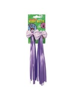 BC BC Handlebar streamers Purple/Bows