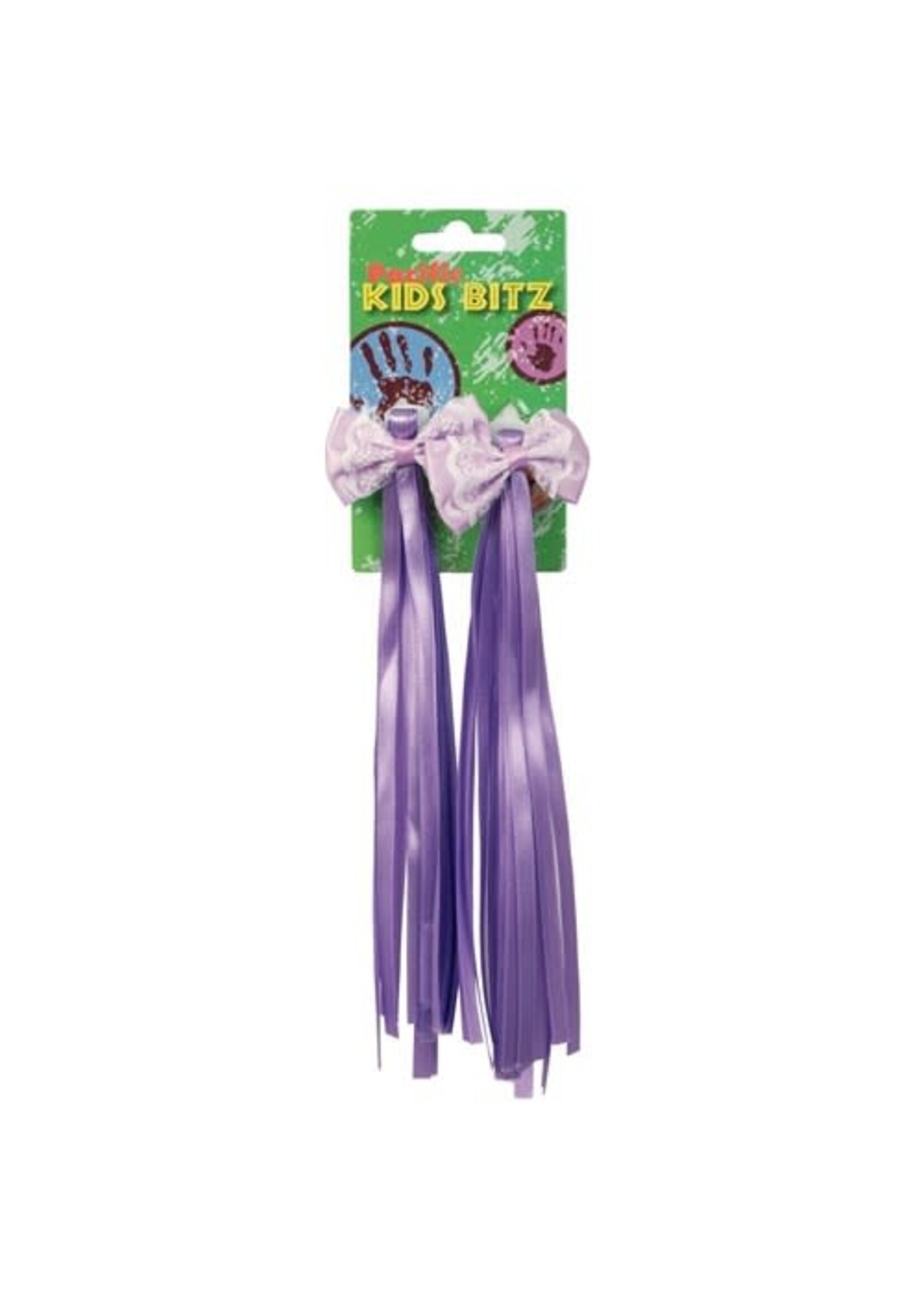 BC BC Handlebar streamers Purple/Bows