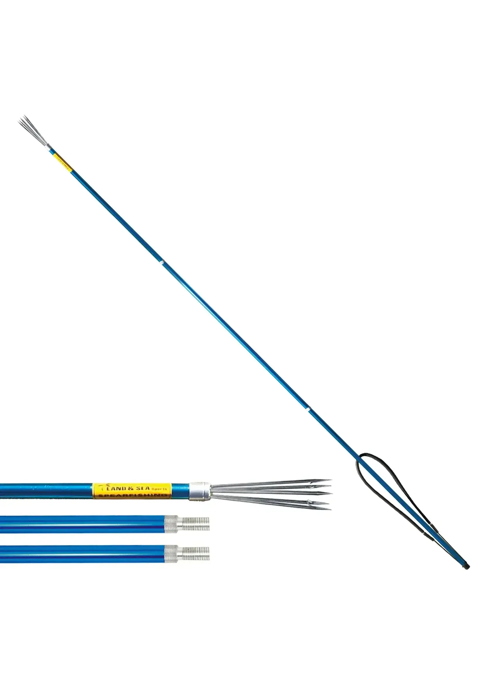 Land and Sea LAND & SEA Anodised 3pc Hand Spear