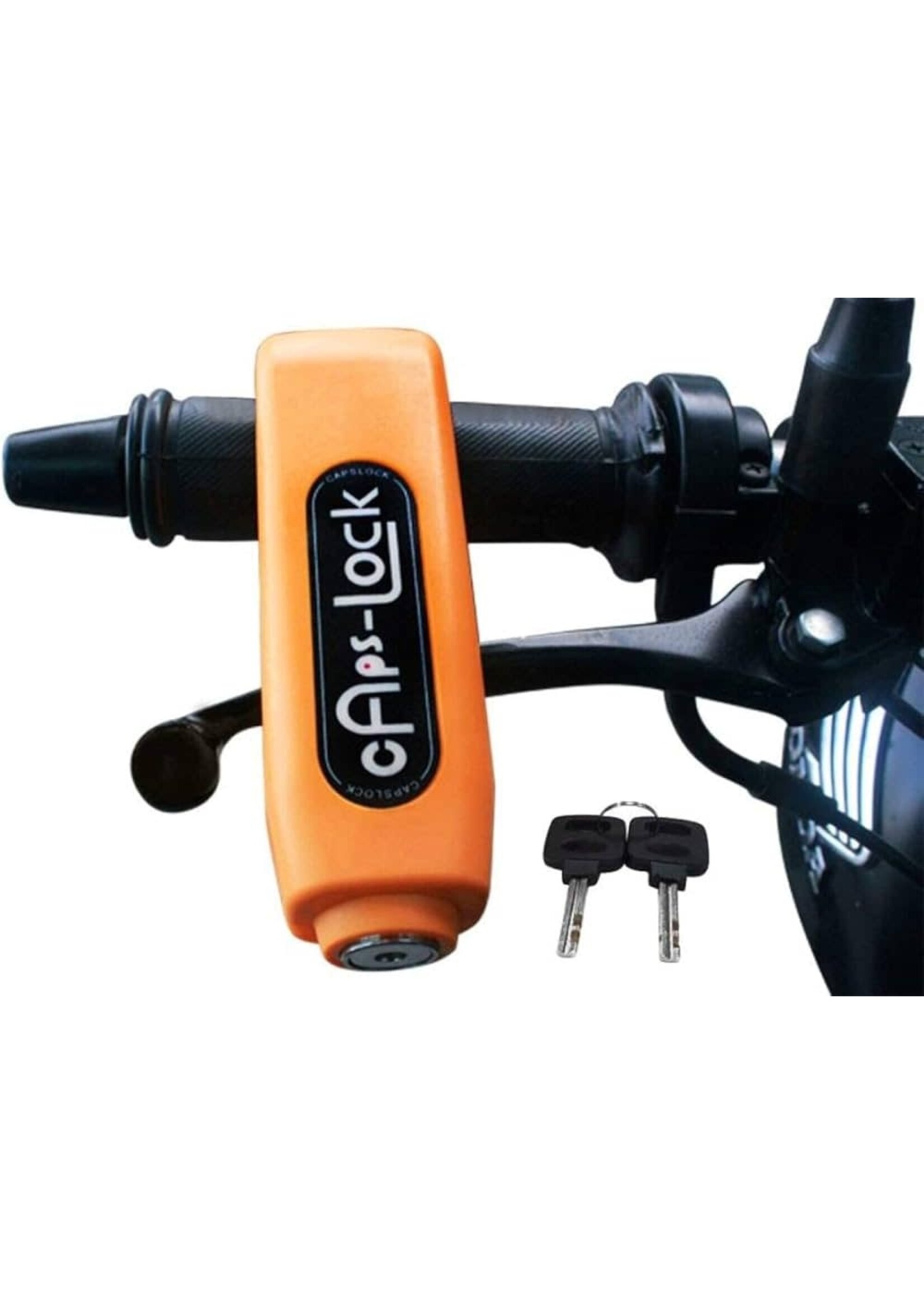 Caps-Lock CAPS-LOCK Handlebar Lock