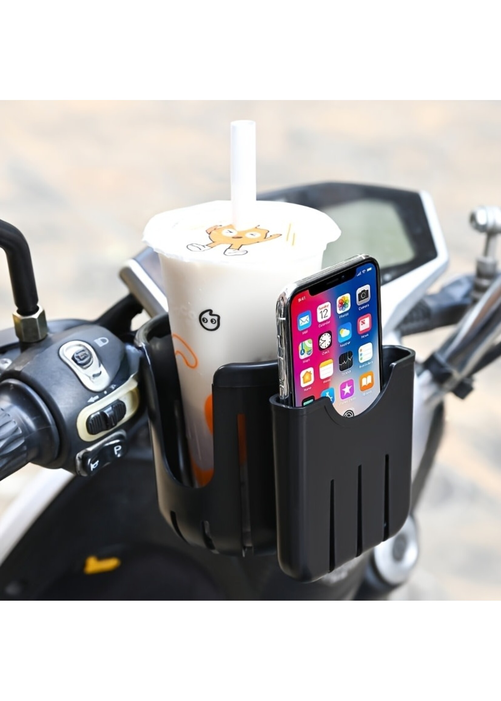 PK Cycles PK CYCLES Handlebar Drink/Phone Holder