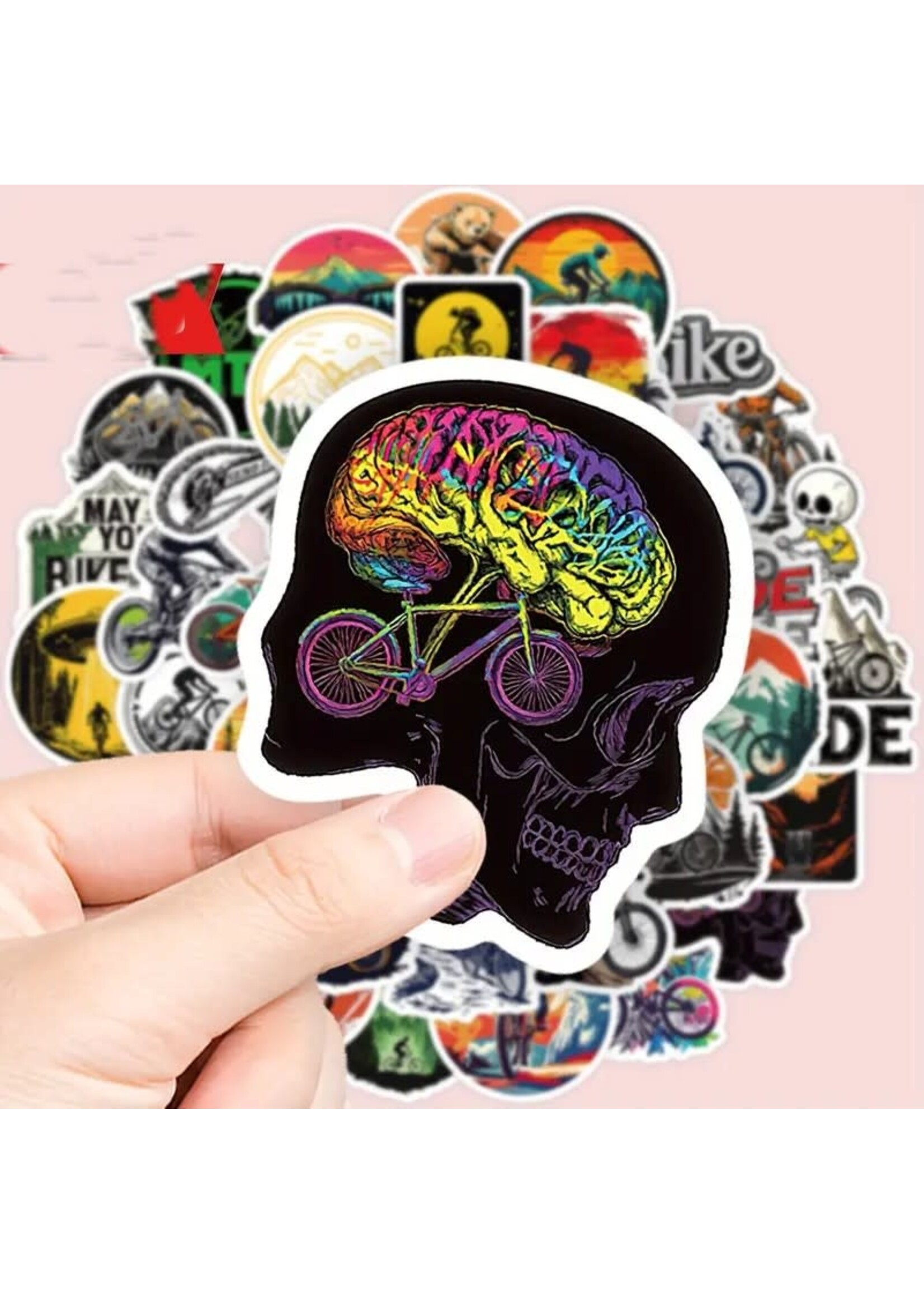 PK Cycles PK CYCLES Assorted Stickers 5pk