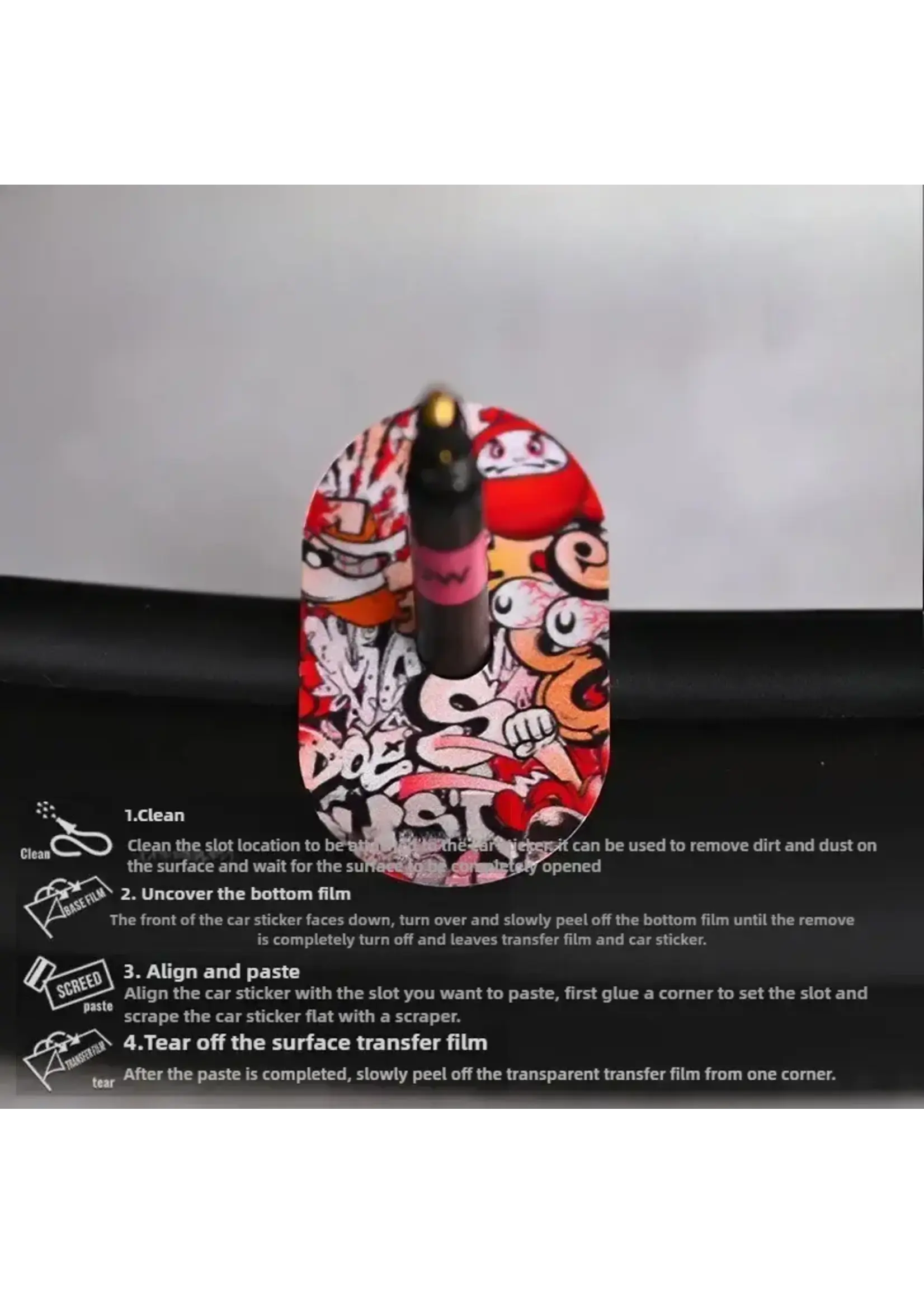 PK Cycles PK CYCLES Valve Rim Sticker