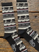 Alpaca Alpaca Print Crew Socks