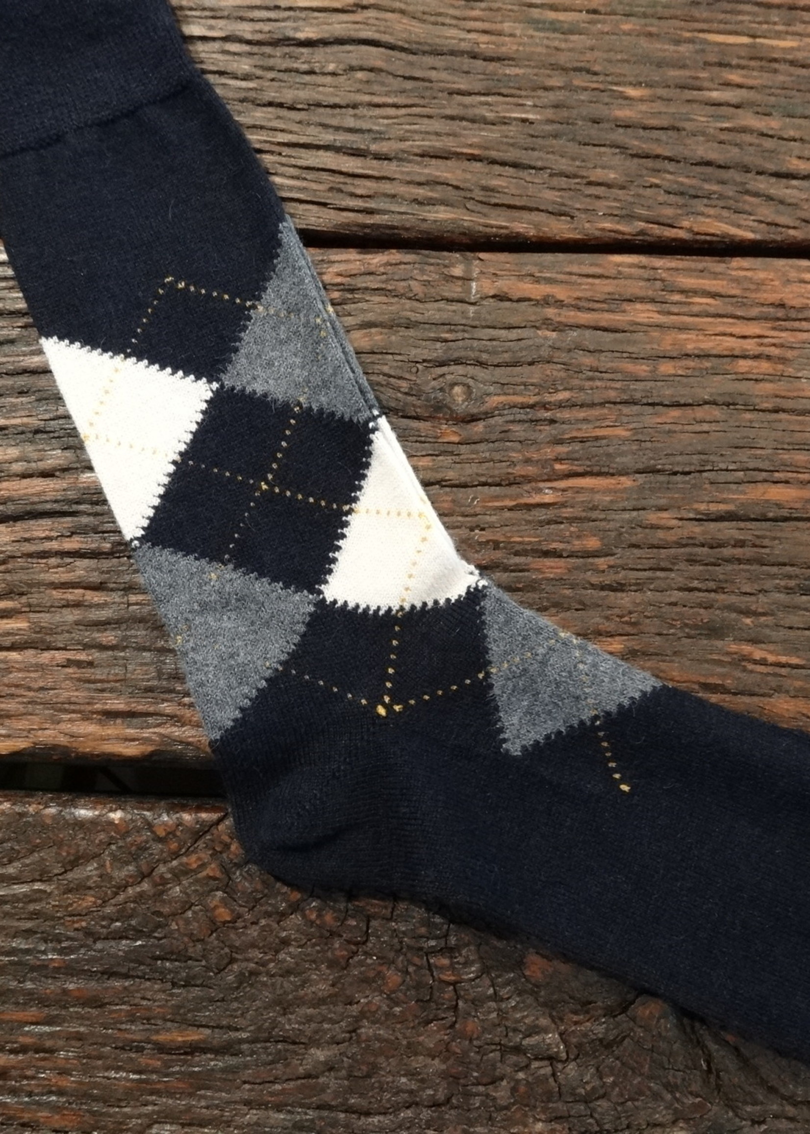 Alpaca Argyle Dress Socks