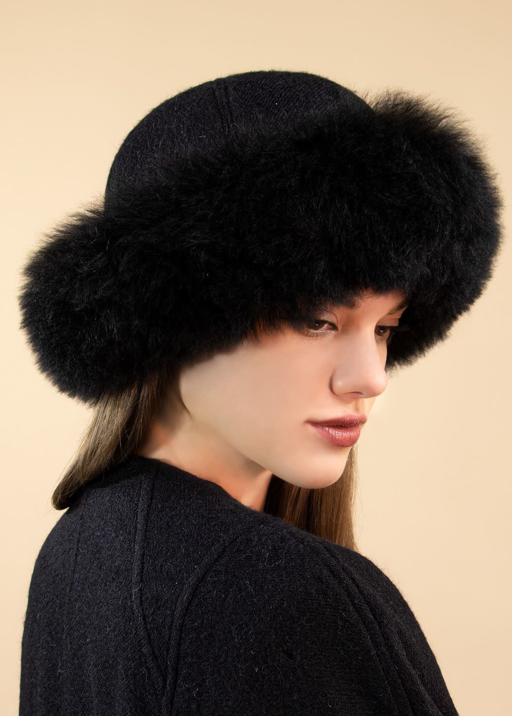 Royal Alpaca Fabric Fur Hat - Alpaca to Apparel