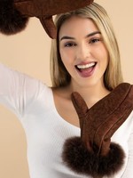 Alpaca Sheep Skin Gloves w/Alpaca Fur