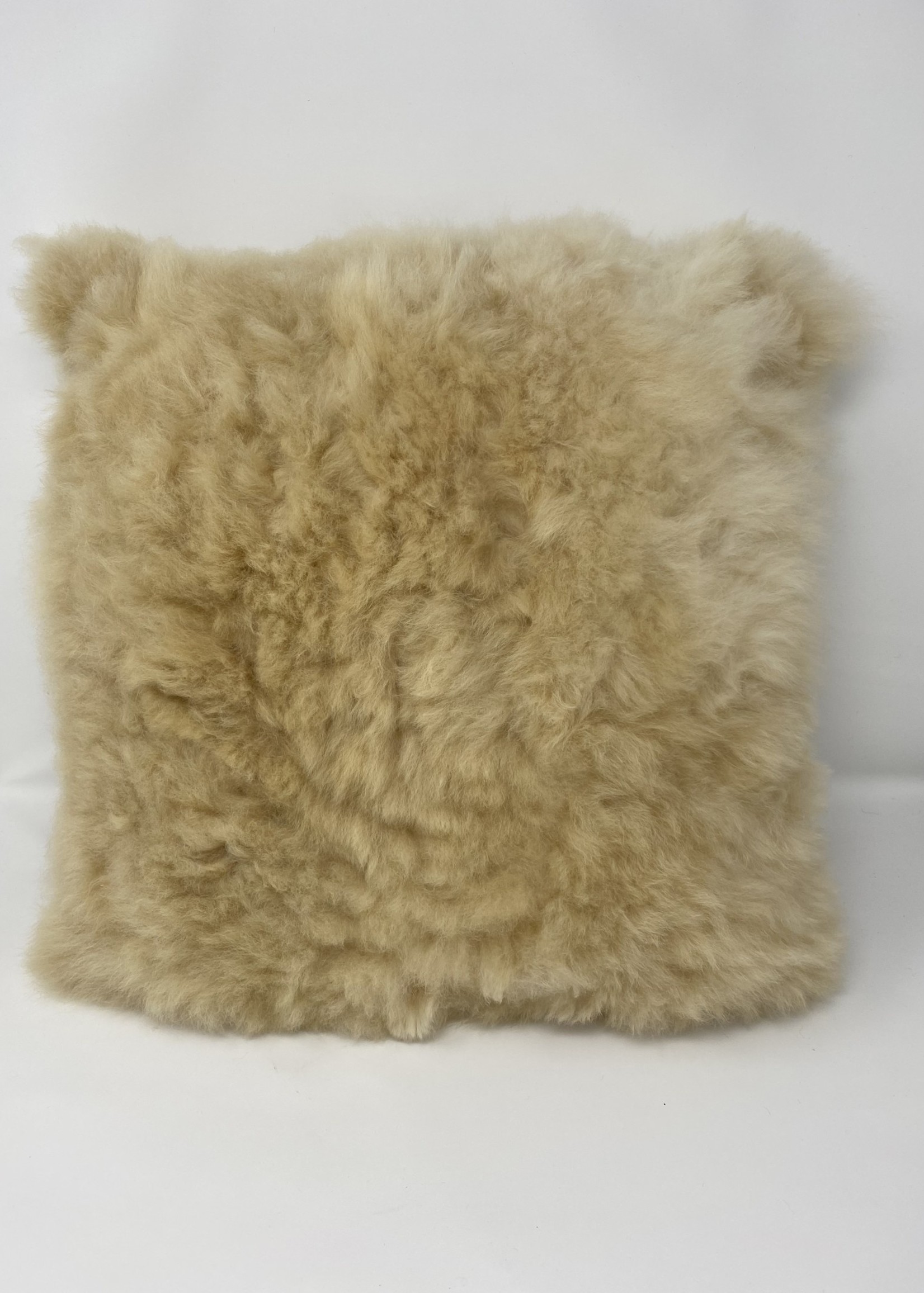 Alpaca Fur Pillow 16"x16"