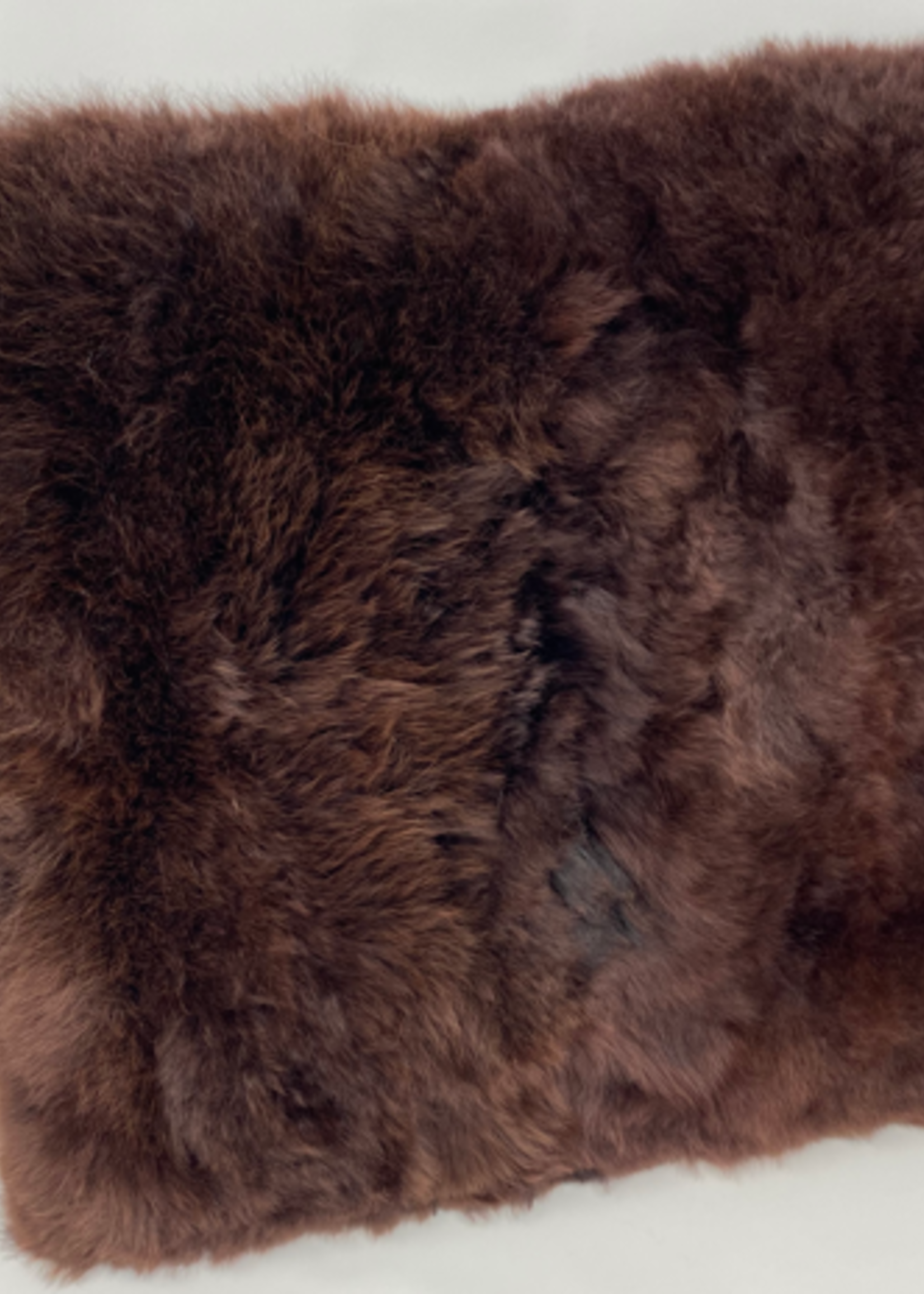 Alpaca Fur Pillow 16"x16"