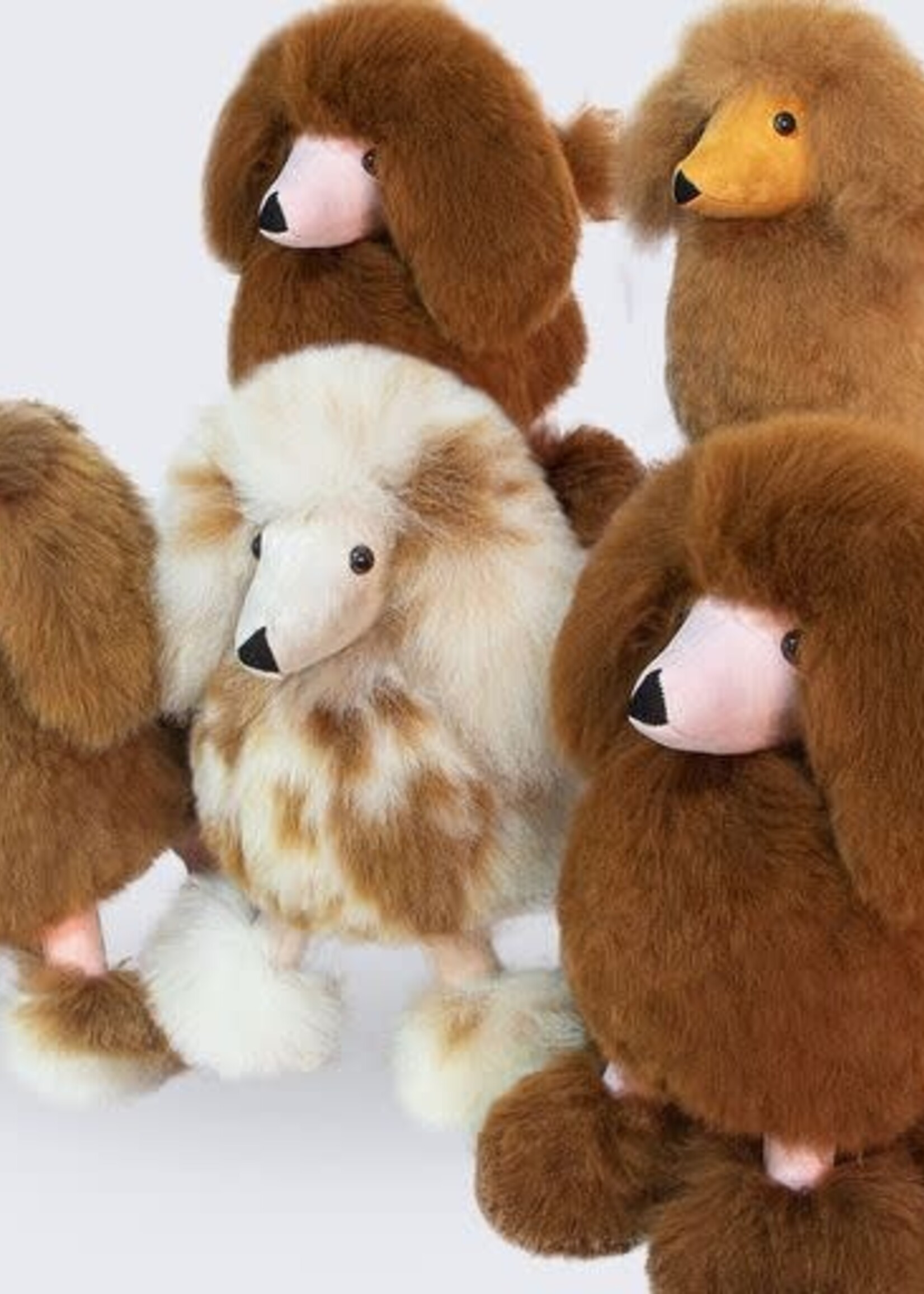 Alpaca Alpaca Stuffed Poodle - 13” Various