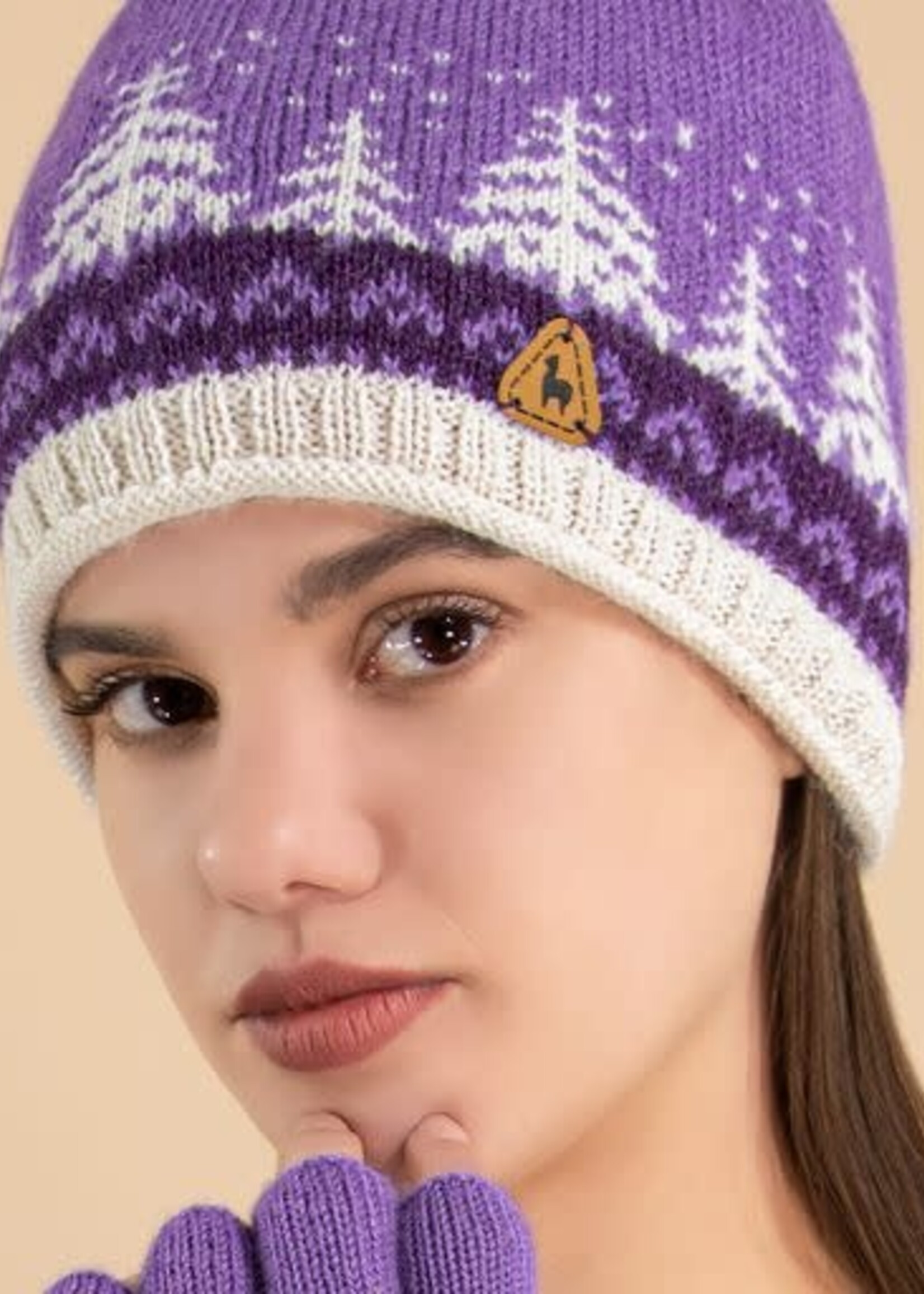 Artesania Ribbed Fleece Lined Hat · Alpaca Connection Imports