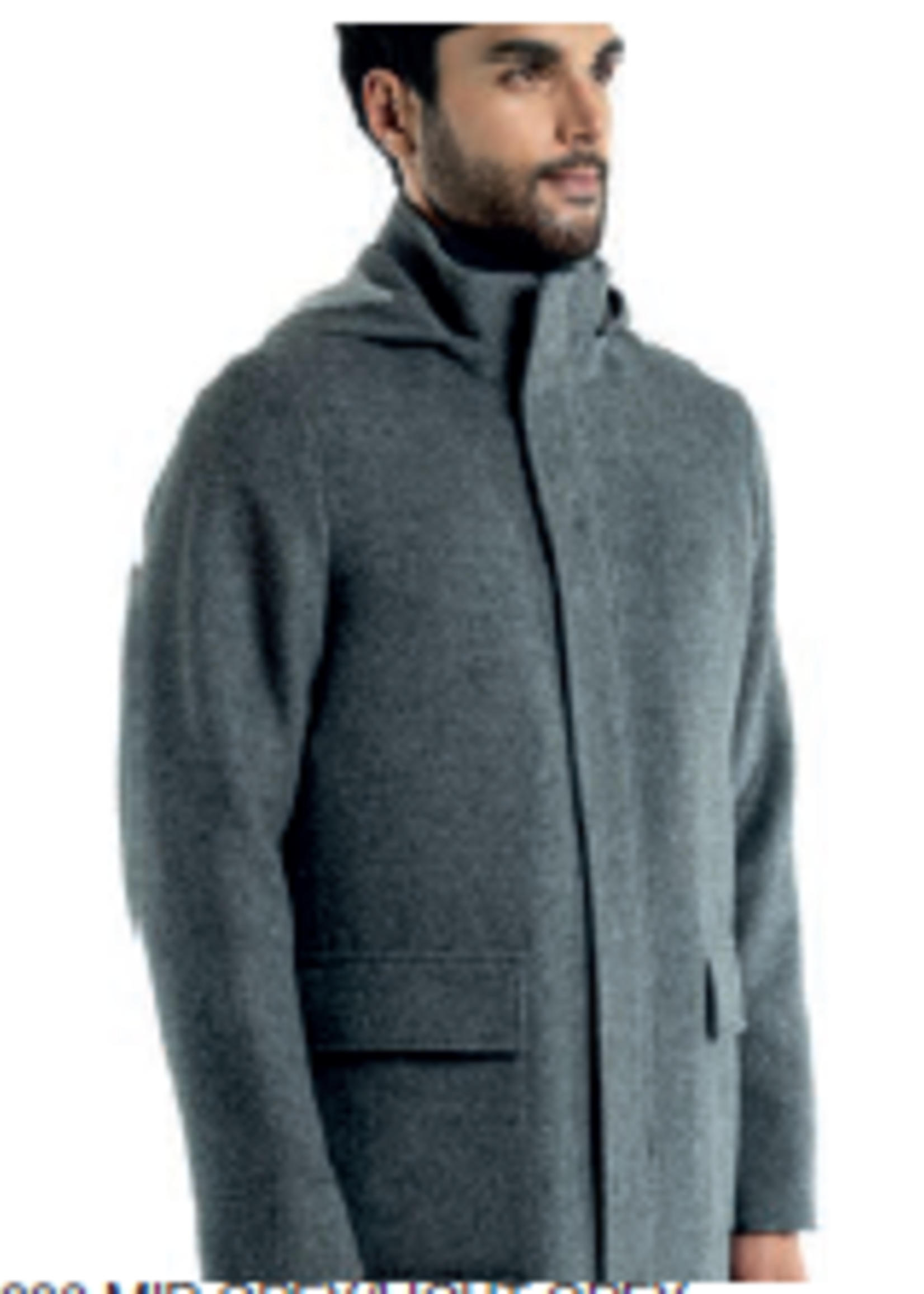 Alpaca Men's Jacket with Hood