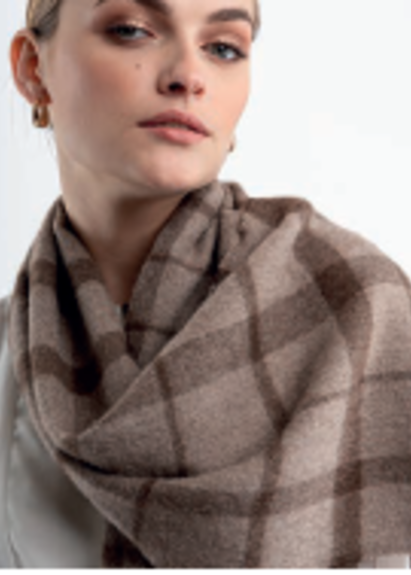 Alpaca ECO Plaid Scarf