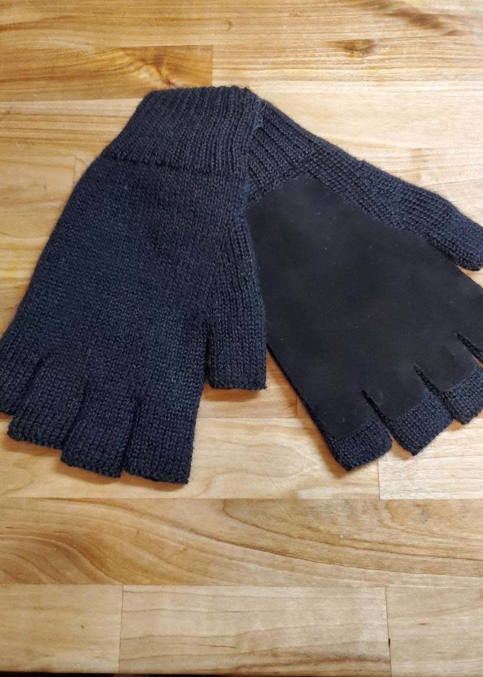 Alpaca Alpaca Half Finger Double Layer Driving Gloves