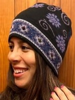 Alpaca Midnight Garden Hat