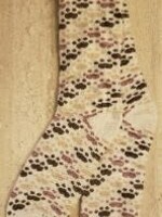 Alpaca Paw Print Socks