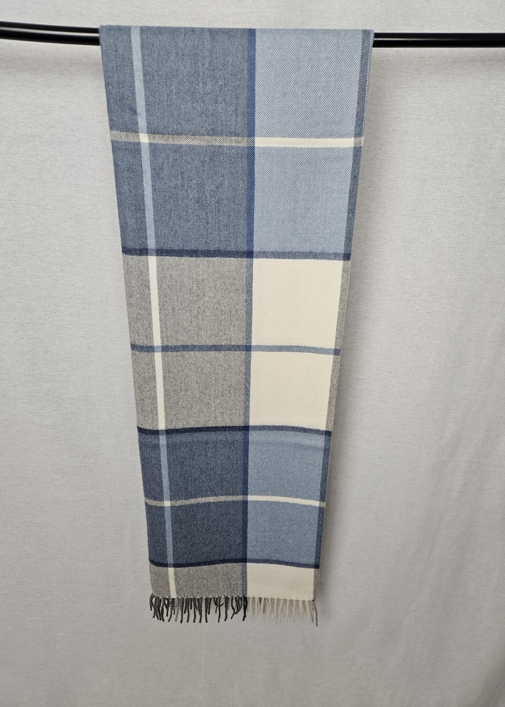 Alpaca 100% Baby Alpaca Horizon Stripe Blanket