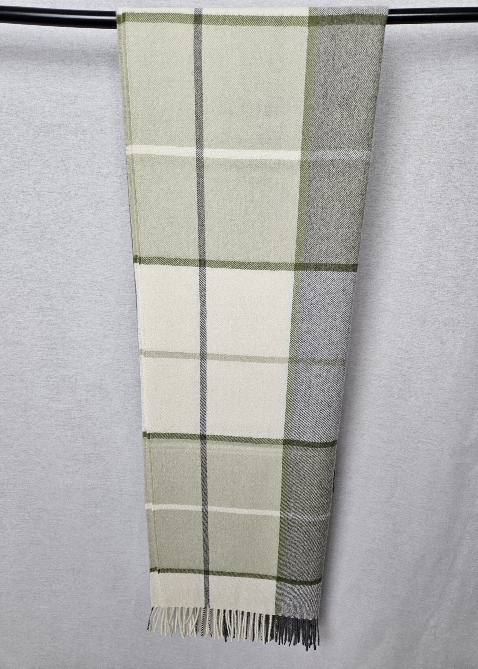 Alpaca 100% Baby Alpaca Horizon Stripe Blanket