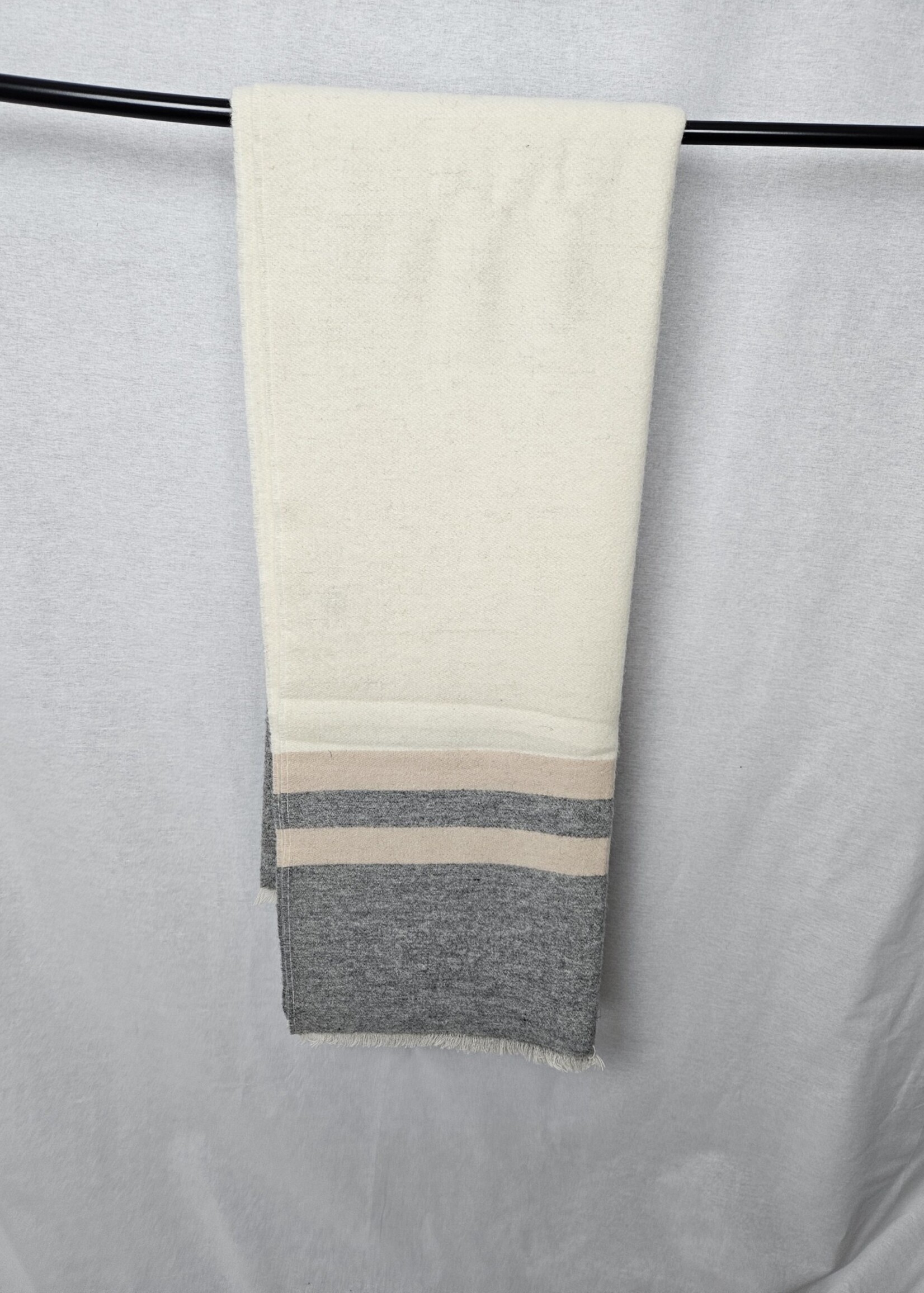 Alpaca Eyelash Fringe Blanket
