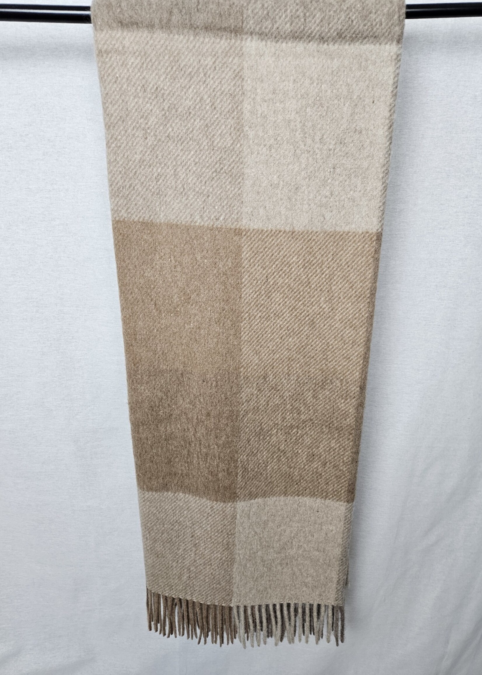Alpaca Shaded Squares  Blanket