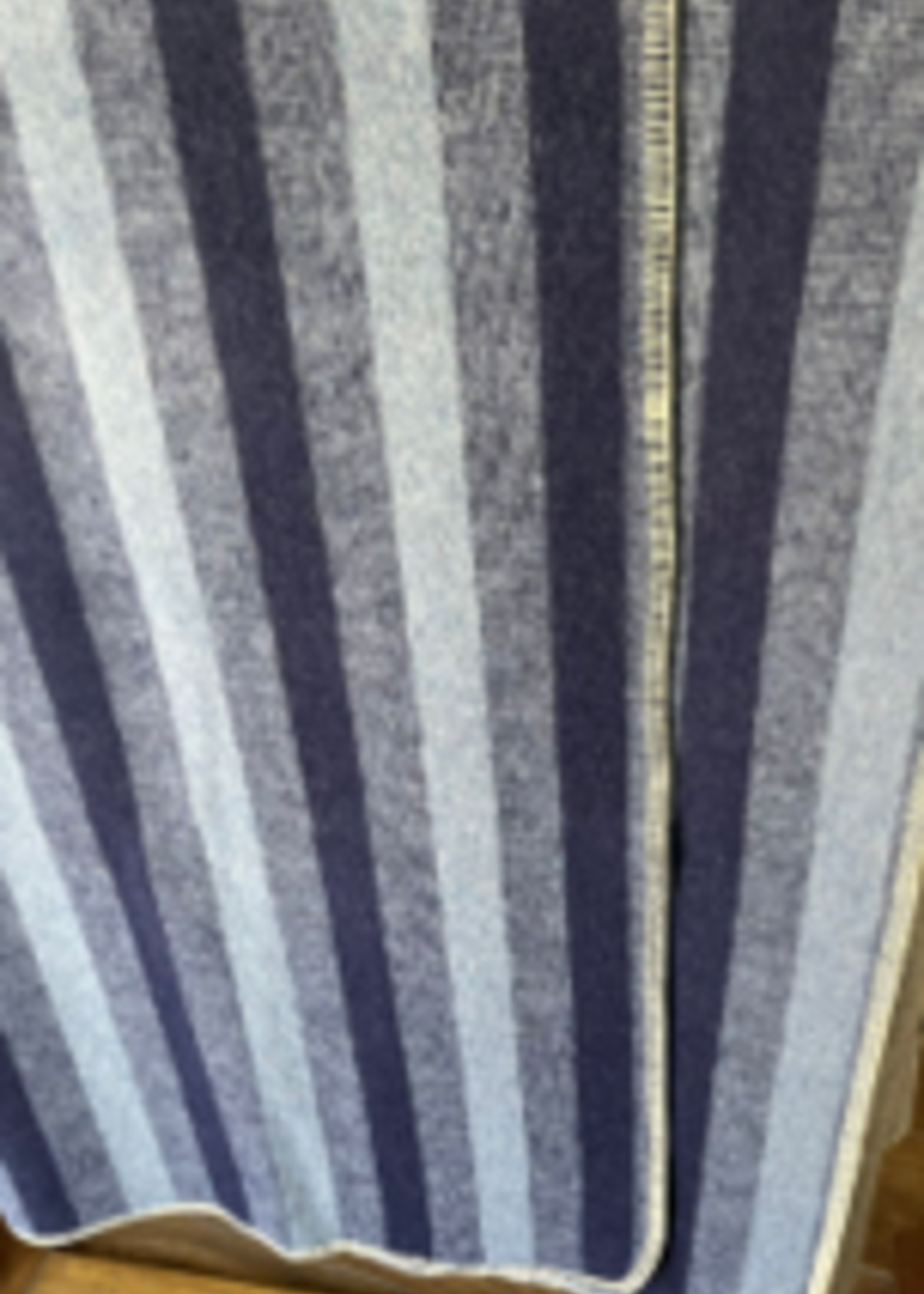 Alpaca Clean Edge  Striped Blanket