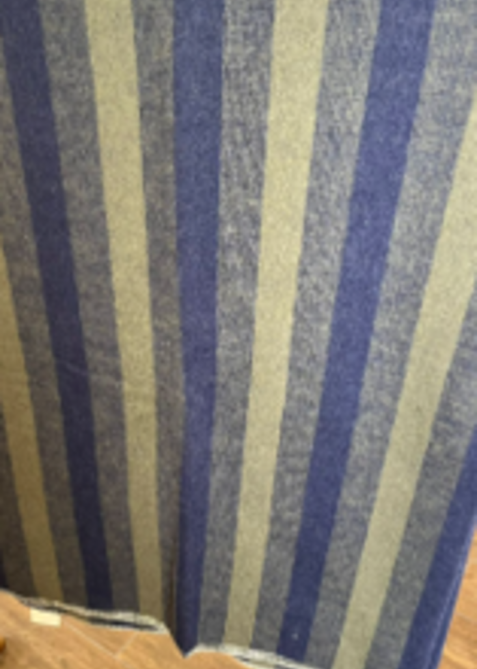 Alpaca Clean Edge  Striped Blanket