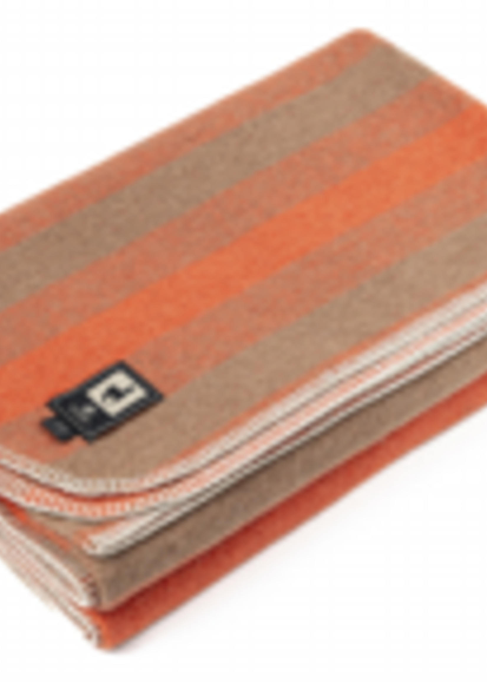 Alpaca Clean Edge  Striped Blanket