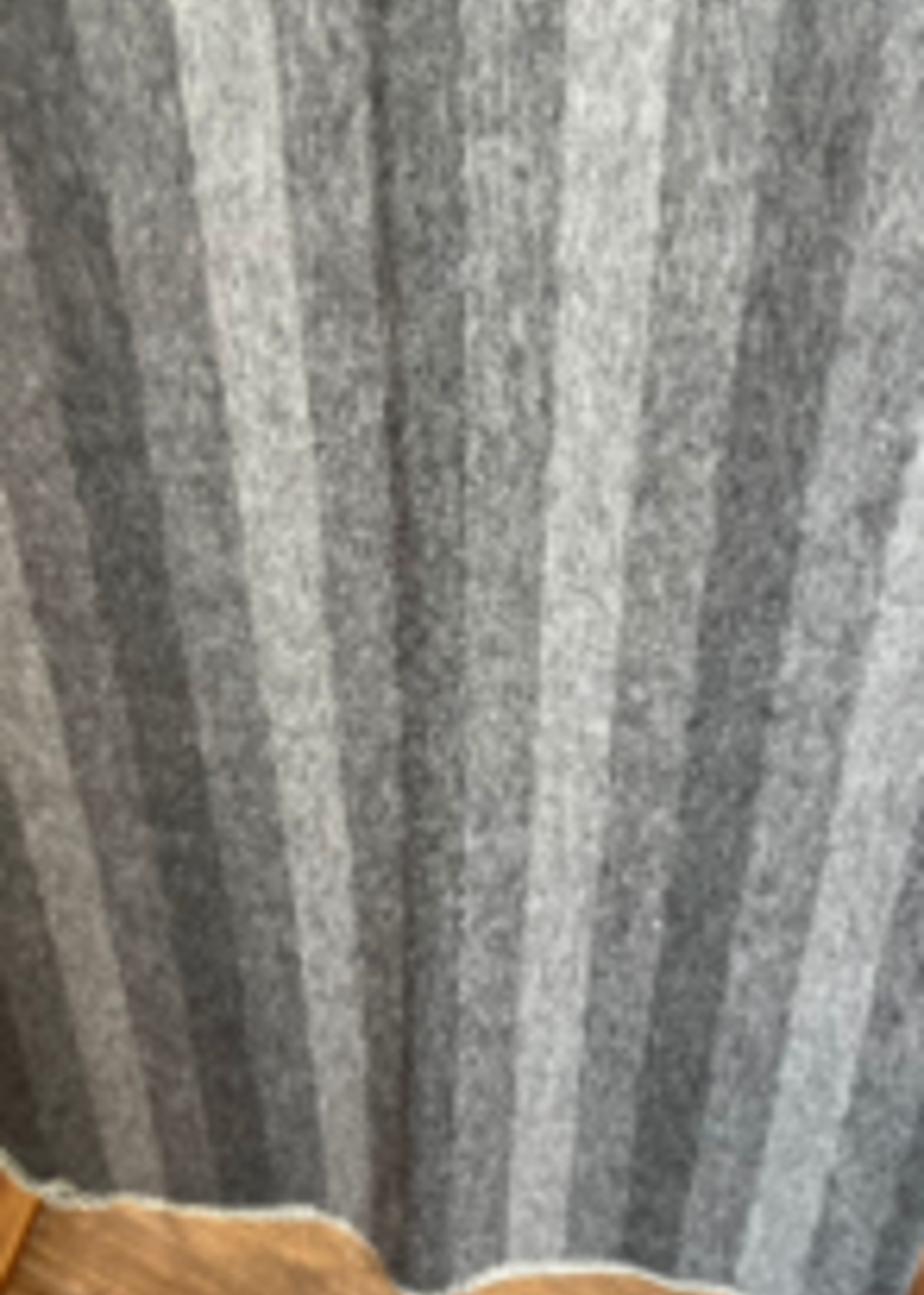 Alpaca Clean Edge  Striped Blanket