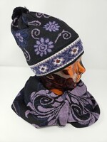 Alpaca Midnight Garden Infinity Scarf