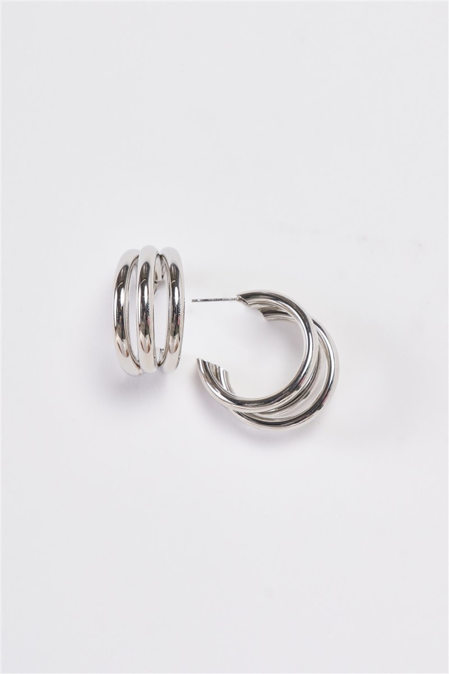 Massive hoop shop earrings