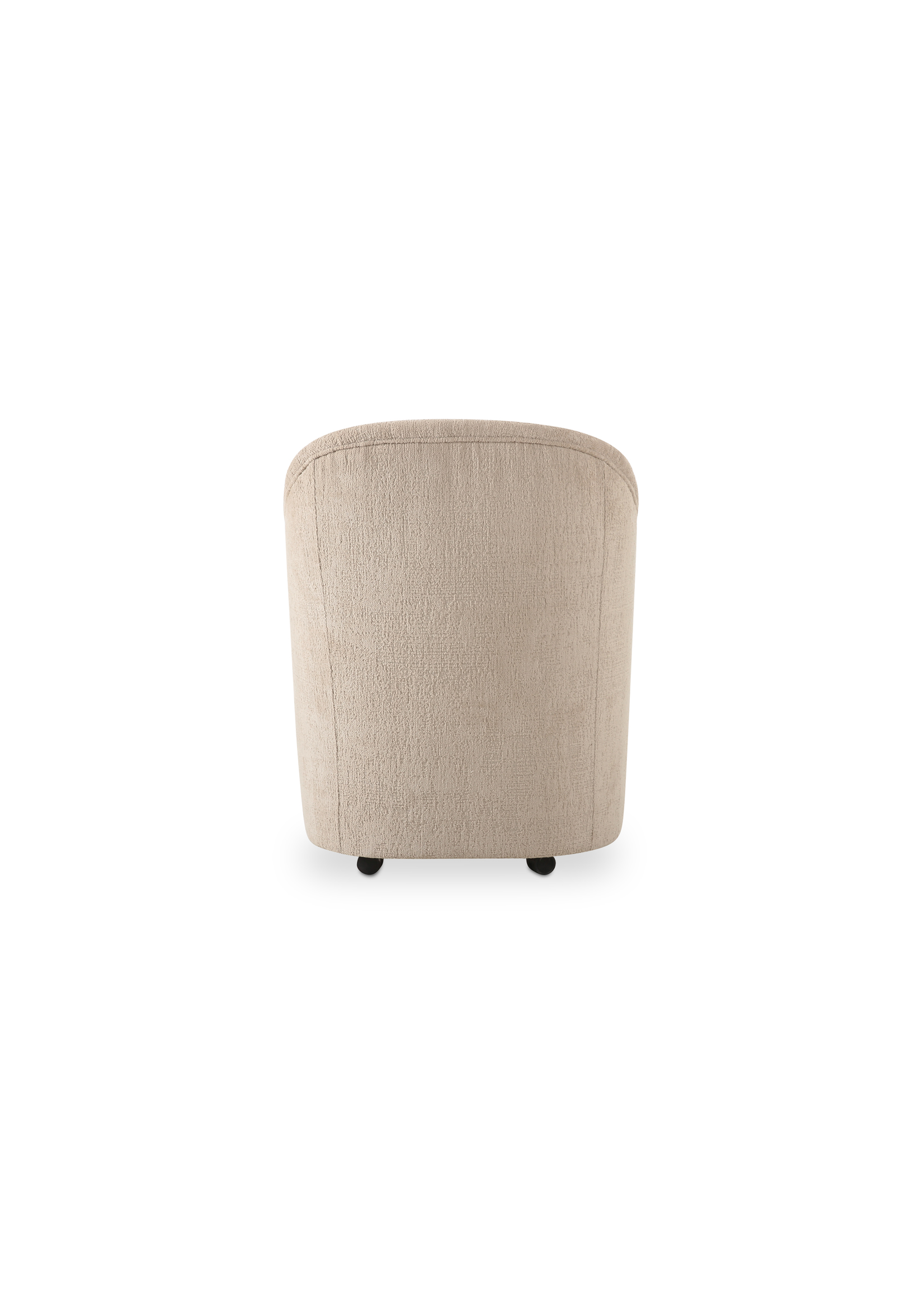 Drava Rolling DIning Chair -  Beige