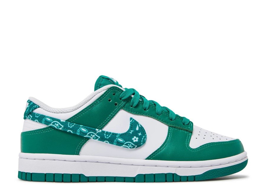 DUNK LOW GREEN PAISLEY 8W