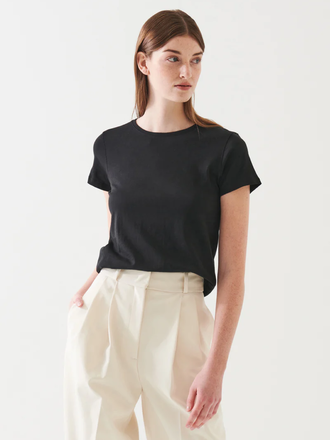 Patrick Assaraf Patrick Assaraf ss classic fit crew W92C09