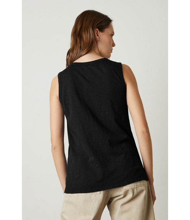 Velvet Taurus cotton slub tank top