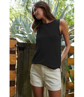 Velvet Taurus cotton slub tank top