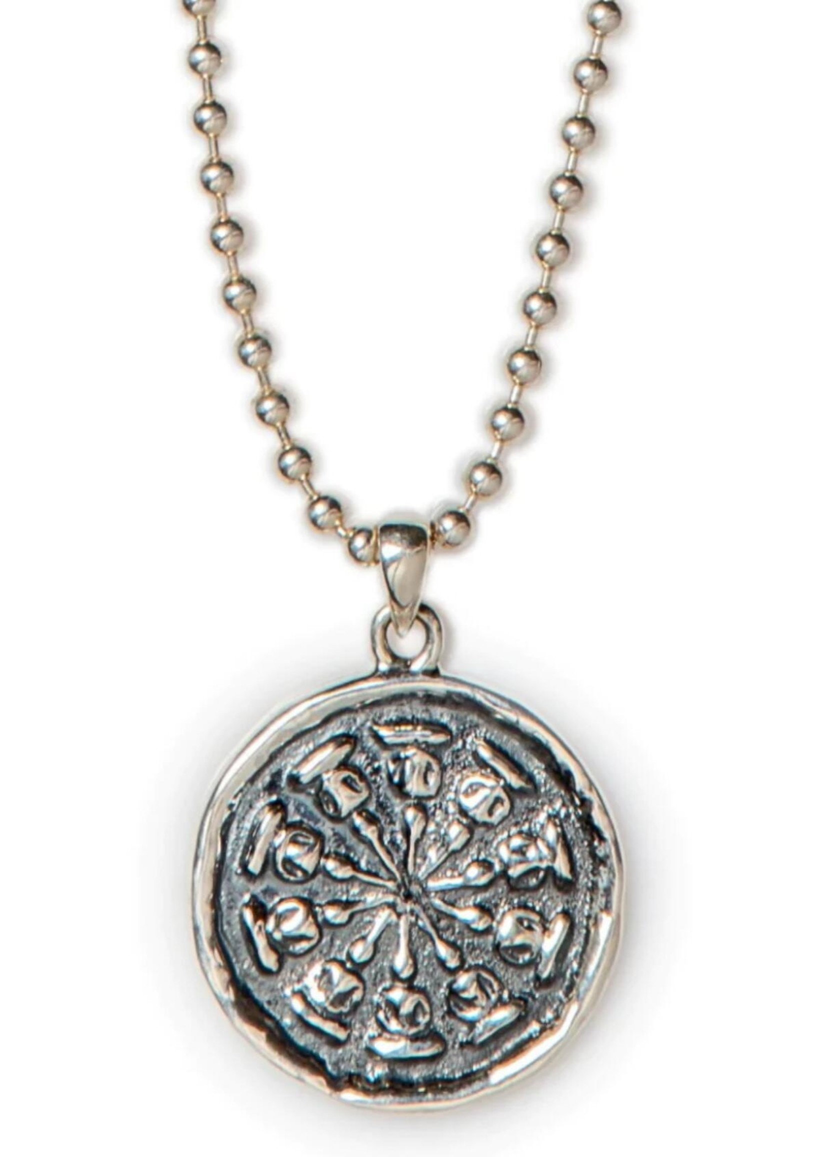 Jai Style Jai Dharma wheel necklace N24.OSSDW