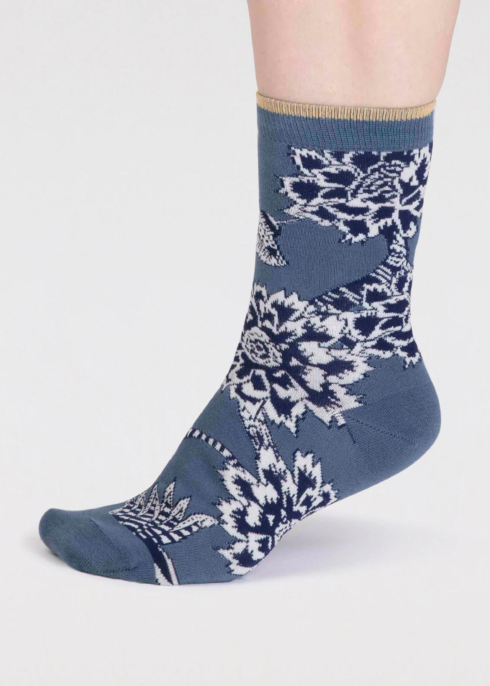 Thought Thought Freja flower socks SPW838