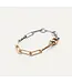 Jenny Bird Andi Slim Bracelet two tone