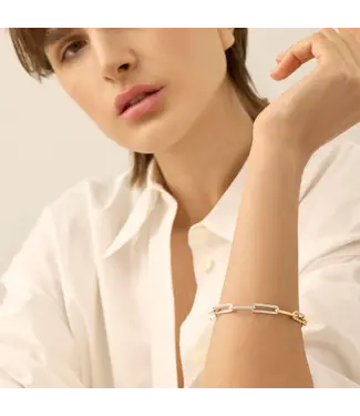 Jenny Bird Andi slim bracelet two tone