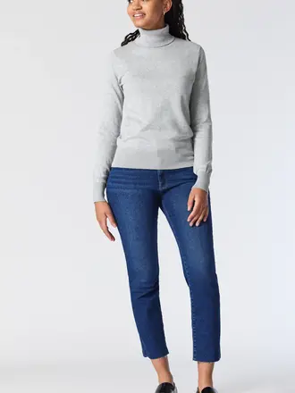 Mavi Viola cropped straight leg jean