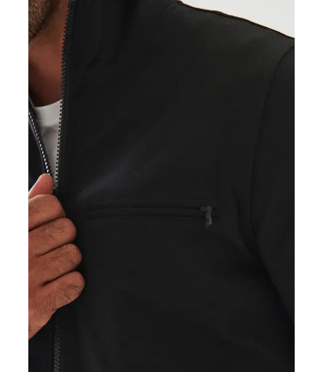 Patrick Assaraf men's pocket zipper jacket